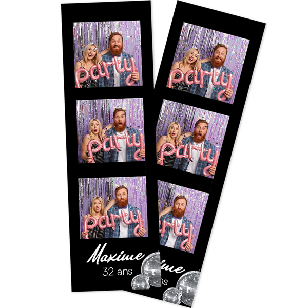 photo anniversaire fille photobooth